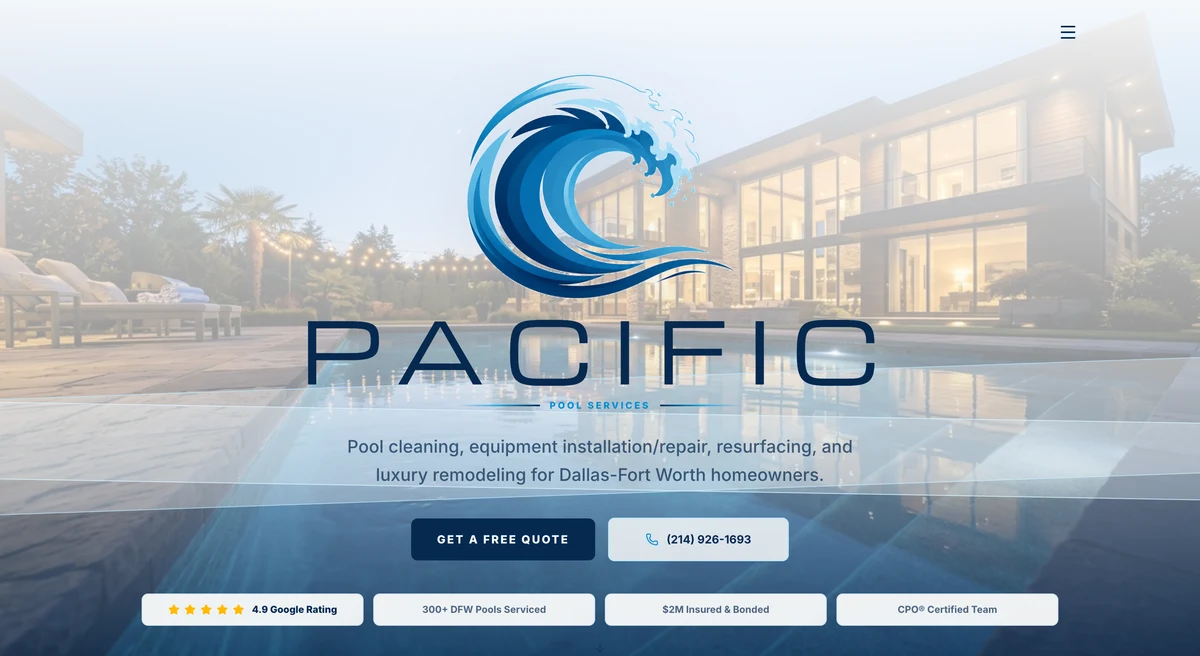 Pacific Pool Services project